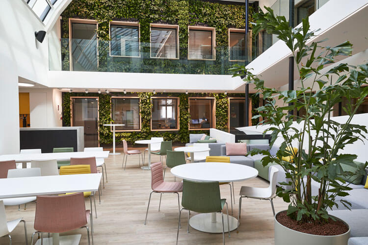 Atrium siège principal Europabank